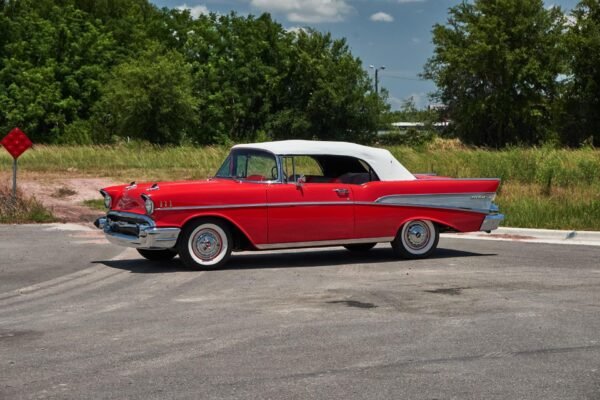 1957 Chevrolet Bel Air Convertible Frame Off Restored - Image 9